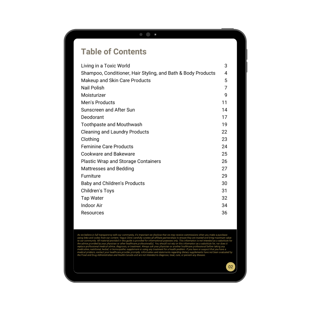 Removing & Reducing Toxins in Your Home (FREE Digital Download)