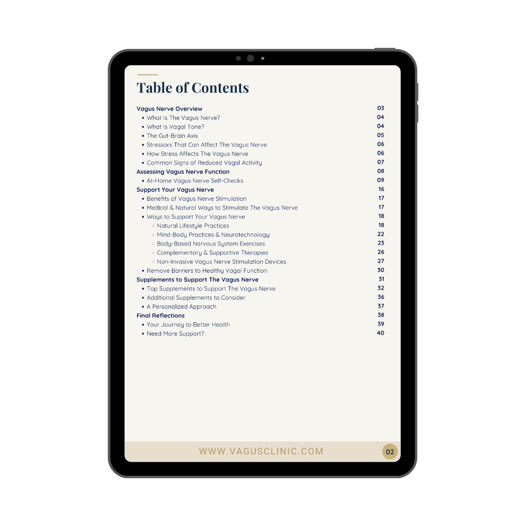 The Guide to Vagus Nerve Health (FREE Digital Download)