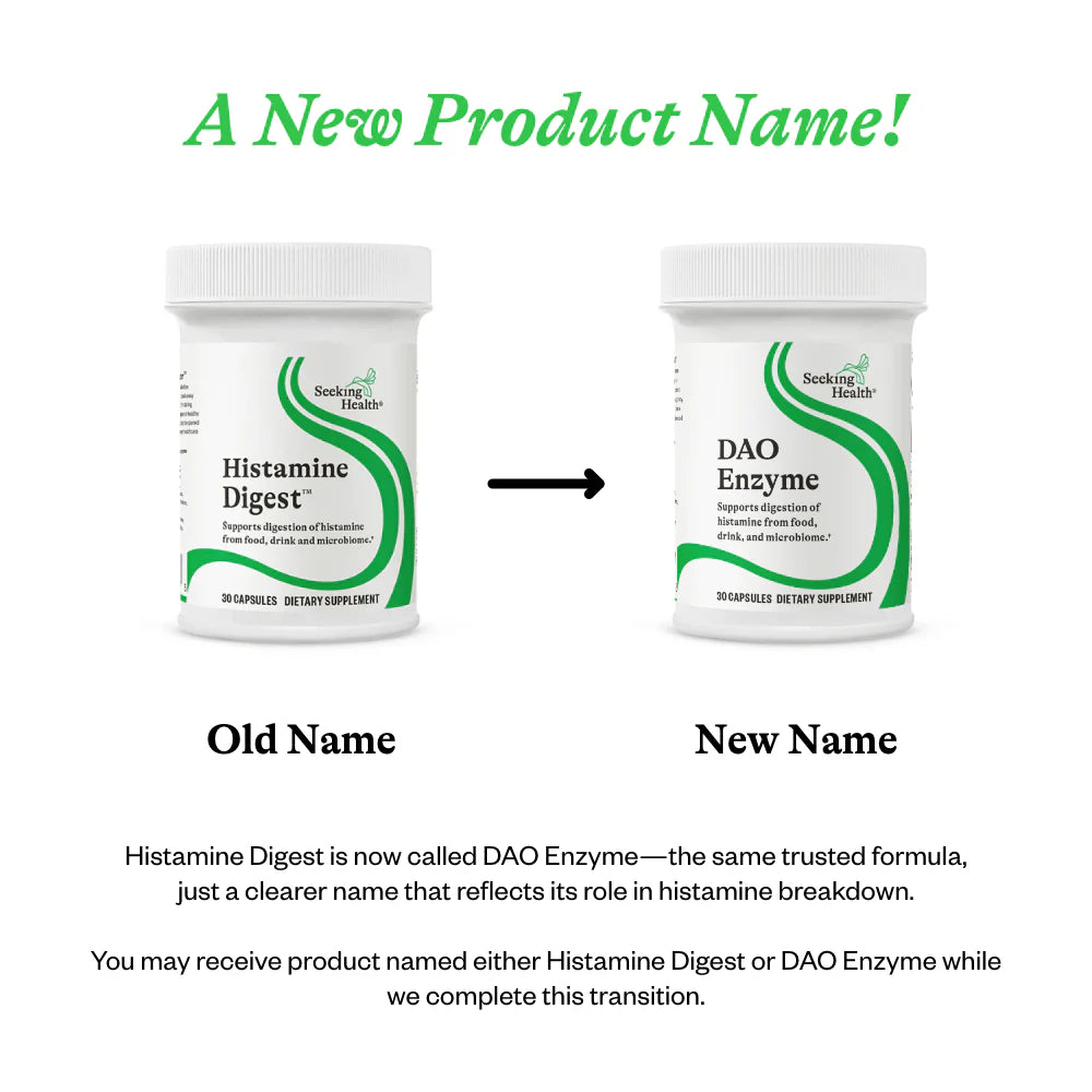 DAO Enzyme (formerly Histamine Digest™)