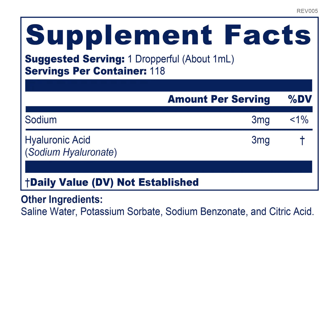 Hyaluronic Acid (118 ml)