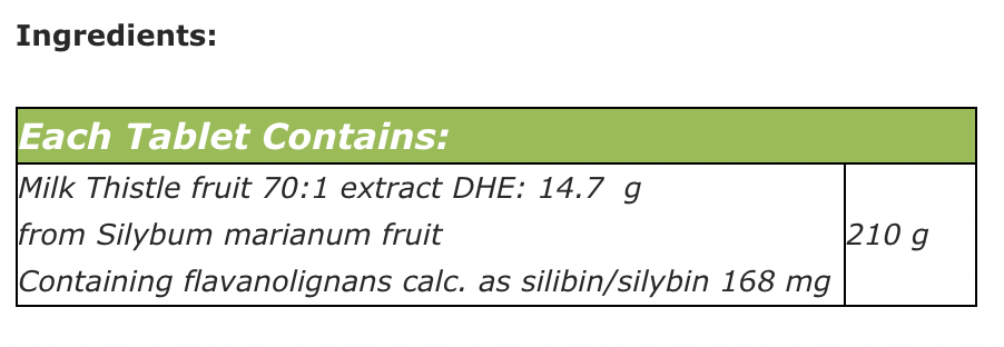 Silymarin