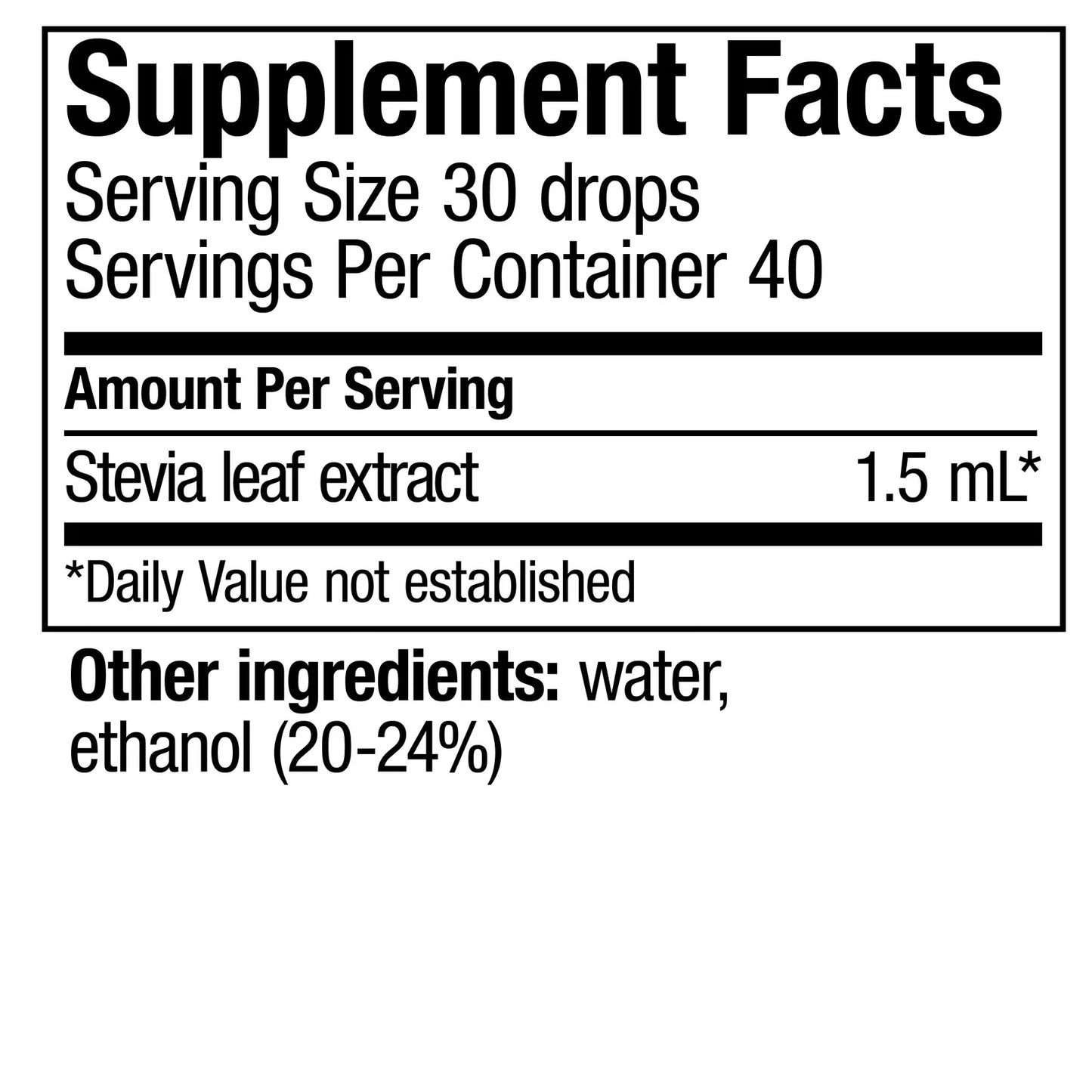 Stevia (2 oz)