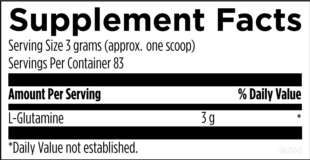 L-Glutamine Powder (250 g)