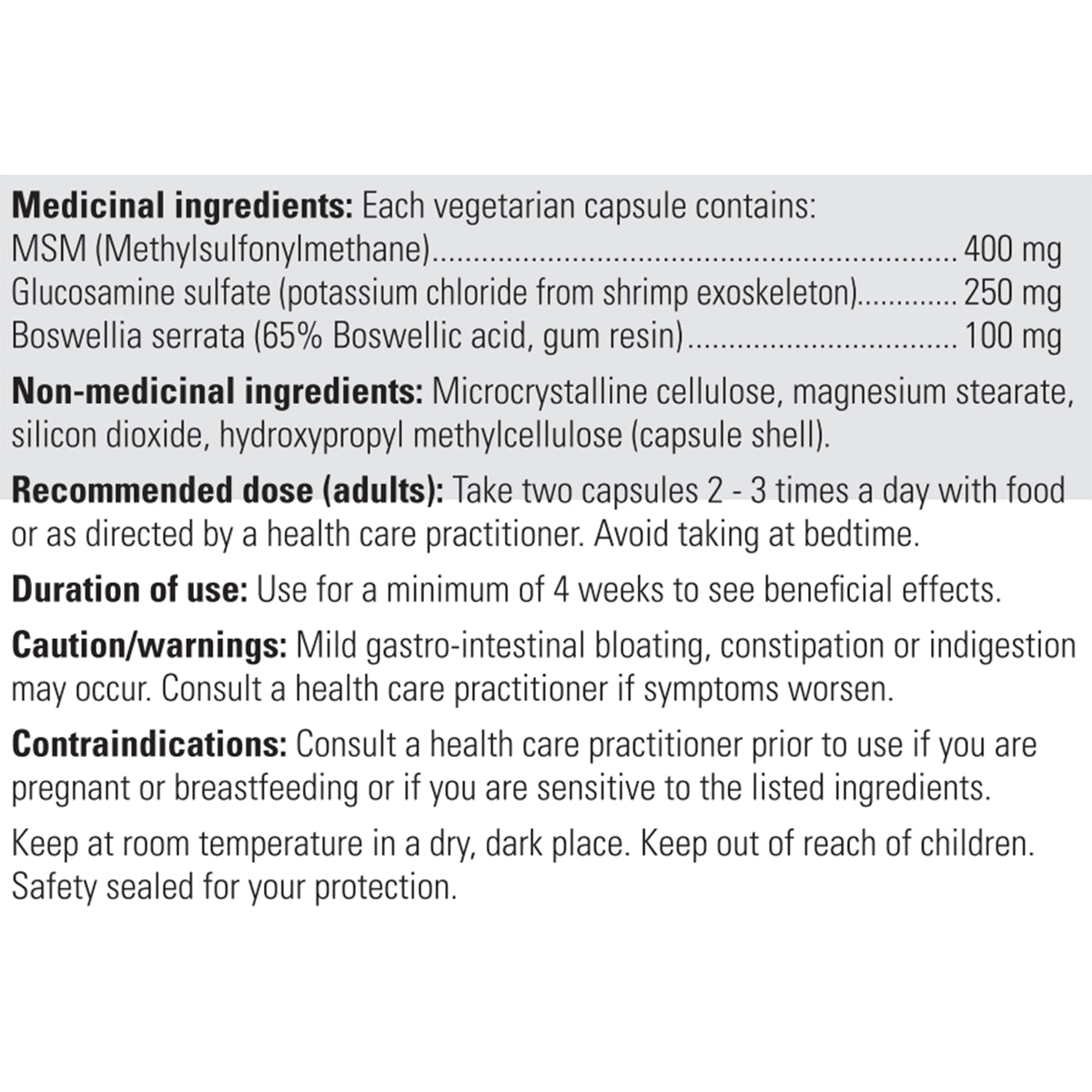 MSM-GLS (120 Capsules)