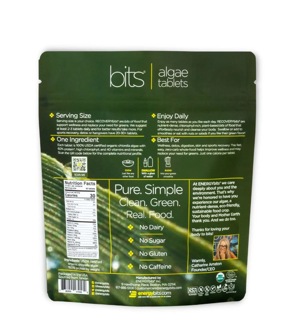 RECOVERYbits® Chlorella | Small Bag