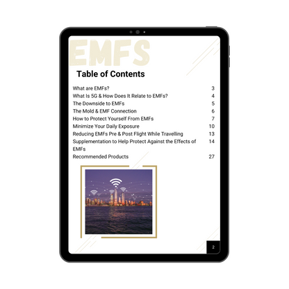 Ways to Reduce EMF Exposure Guide (Digital Download)