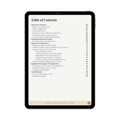 The Guide to Vagus Nerve Health (FREE Digital Download)
