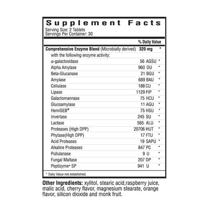 Digestive Enzymes Chewable