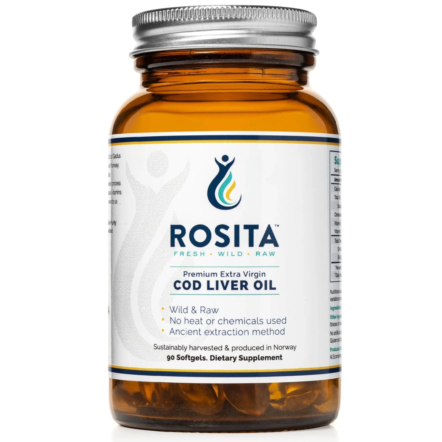 Rosita® Extra Virgin Cod Liver Oil Softgels