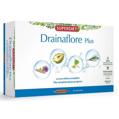 Drainaflore Plus (20 Ampoules x 15 ml)