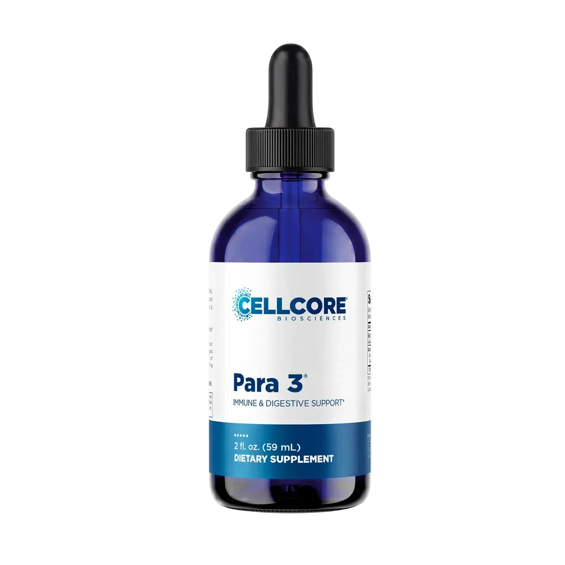 A 2 fl. oz. bottle of CellCore Para 3