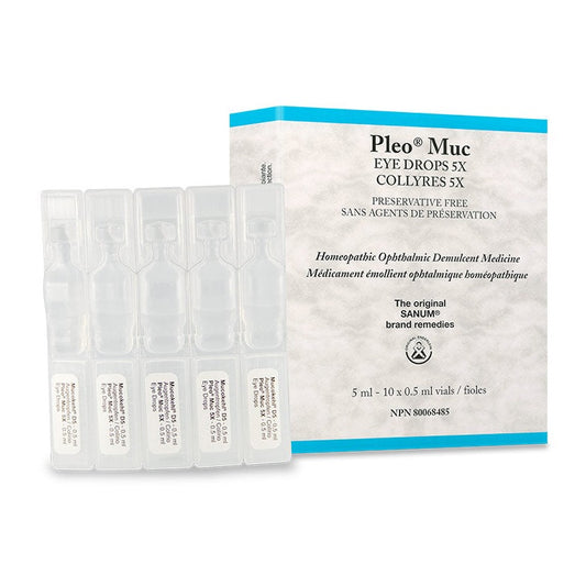 Pleo Muc Eye Drops (10 Single Vials)