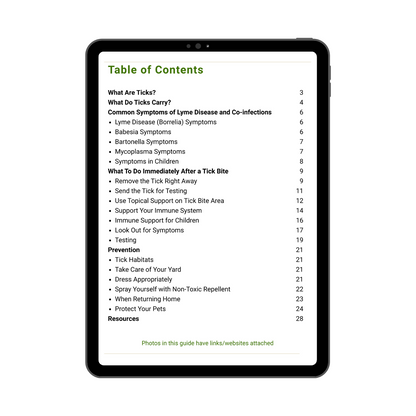 First Aid for Tick Bites (Digital Download)