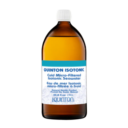 Quinton Isotonic bottle on a white background 