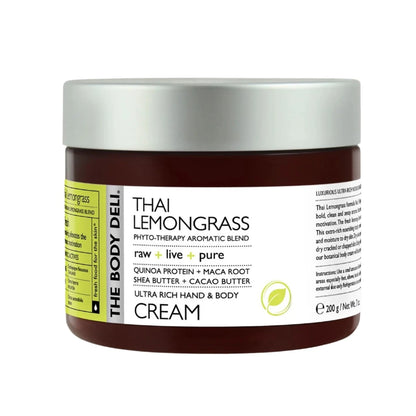 Thai Lemon Grass - Hand + Body Cream (7 oz)