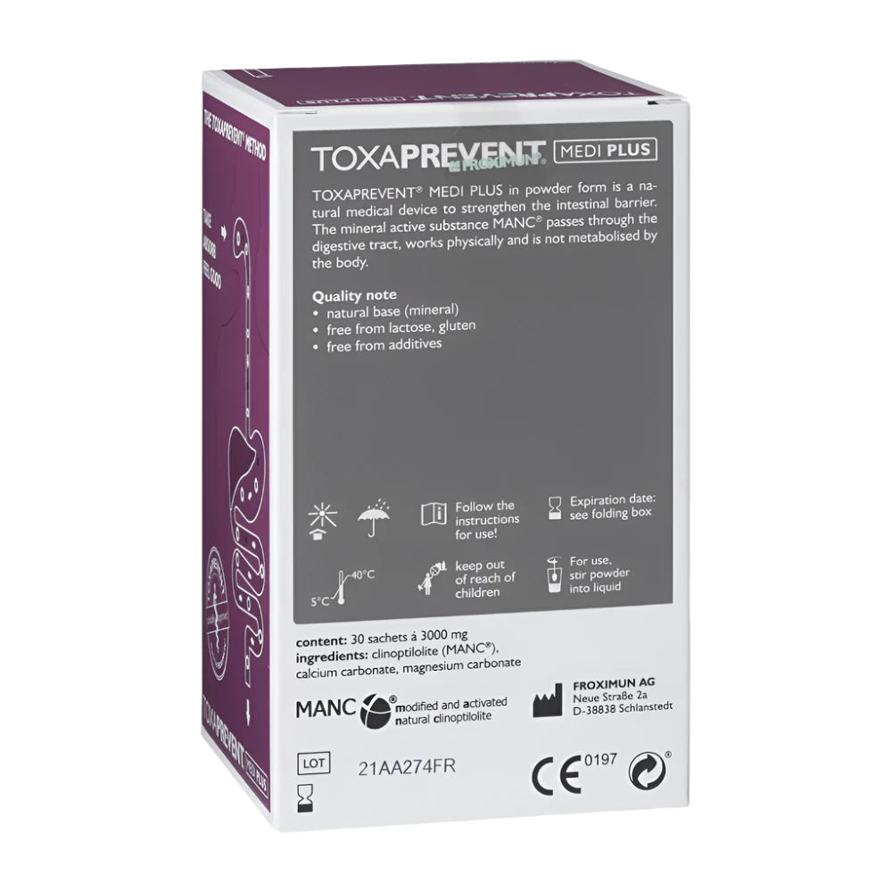 Toxaprevent Medi Plus Sachets (Upper GI: Mouth & Stomach)