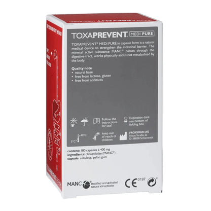 Toxaprevent Medi Pure Capsules (Lower GI: Intestines & Colon)